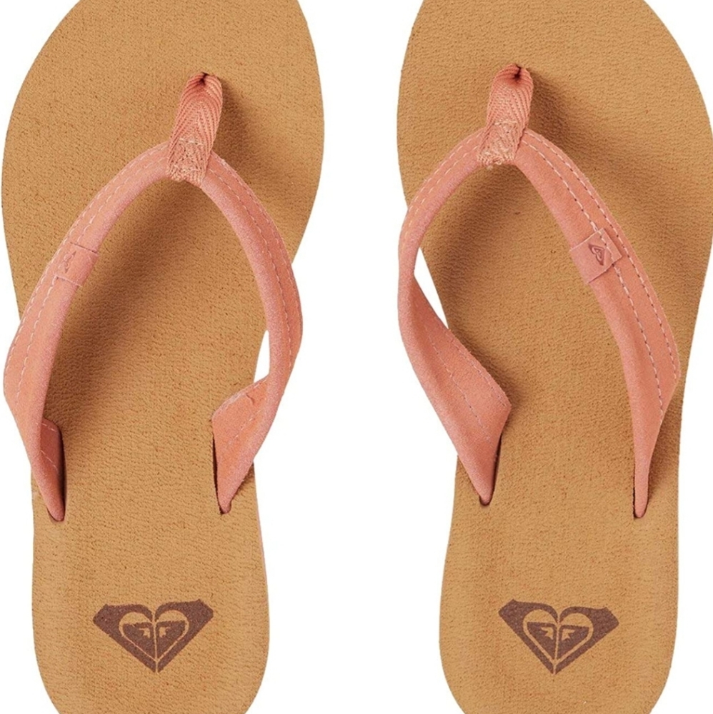 Roxy Avila Suede Sandal Pink